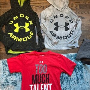 Under Armour Kids Hoodie and Tee Set YXS